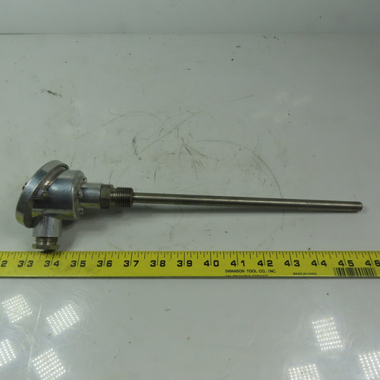 FAS 10" Thermocouple Industrial Probe 100 OMS 0°C PT