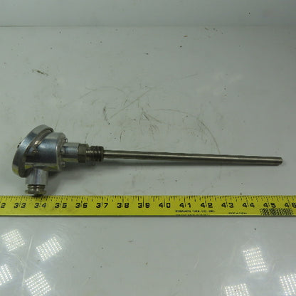 FAS 10" Thermocouple Industrial Probe 100 OMS 0°C PT