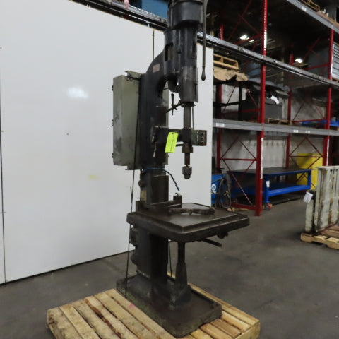 Avey Size 2 Antique Drill Press 12" Throat 6" Stroke 208-220/230V 3Ph Tested