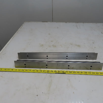 Thompson SA16-PD Linear 1"x24" Round Guide Rails W/Alum. Supports Lot /2