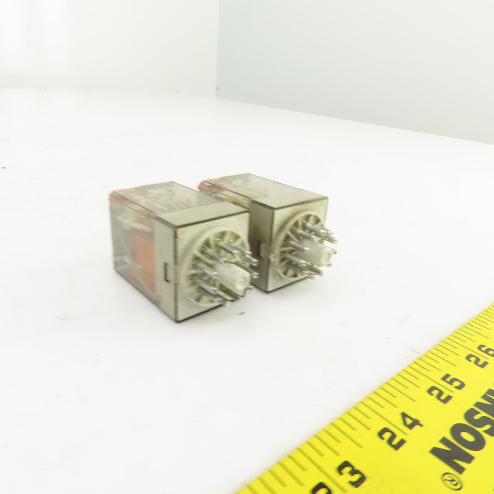 FInder 60.13.8.110.0050  General Purpose Relay 110V Coil Lot Of 2