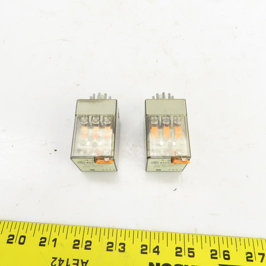 FInder 60.13.8.110.0050  General Purpose Relay 110V Coil Lot Of 2