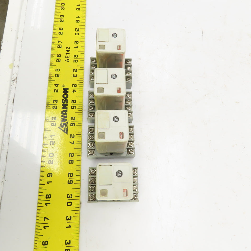 Allen Bradley 700-HA32A1 Ser B Tube Base Relay 120V Coil Lot Of 4