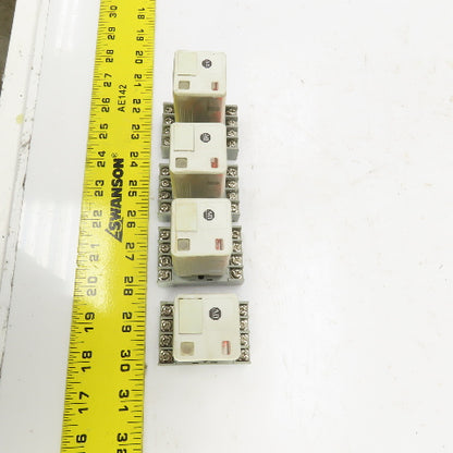 Allen Bradley 700-HA32A1 Ser B Tube Base Relay 120V Coil Lot Of 4