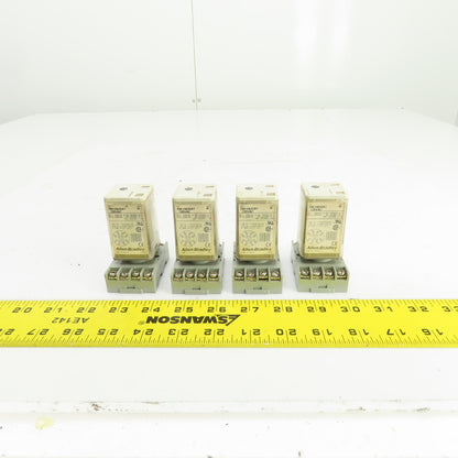 Allen Bradley 700-HA32A1 Ser B Tube Base Relay 120V Coil Lot Of 4