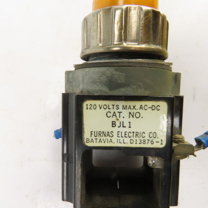 Furnas BJL1 Oil Tight Amber Pilot Light  120V