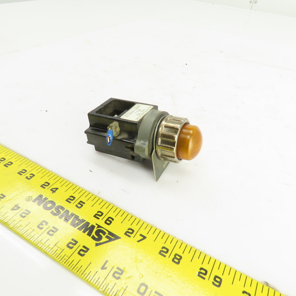 Furnas BJL1 Oil Tight Amber Pilot Light  120V
