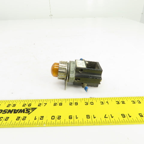 Furnas BJL1 Oil Tight Amber Pilot Light  120V