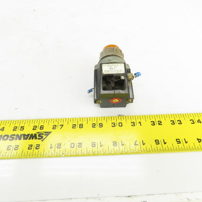 Furnas BJL1 Oil Tight Amber Pilot Light  120V