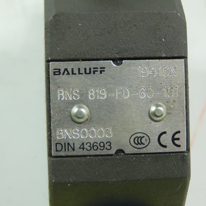 Balluff BNS 819-FD-60-101 Mechanical Single Position Limit Switch