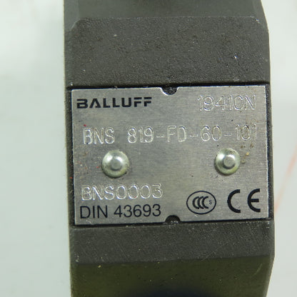 Balluff BNS 819-FD-60-101 Mechanical Single Position Limit Switch