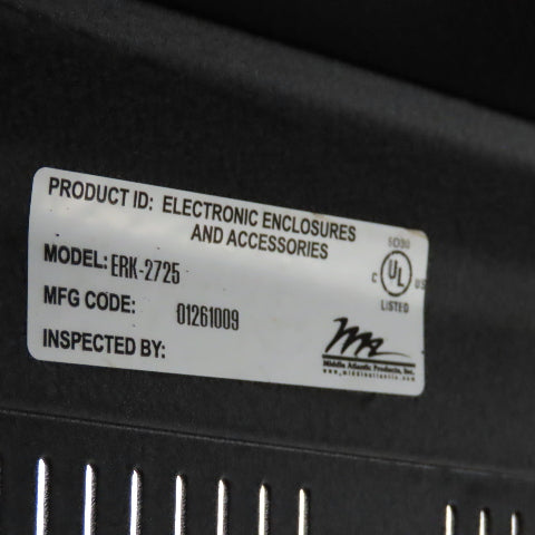 Middle Atlantic ERK-2725 27u Server Rack Enclosure 22" x 25" x 51-1/2" Tall