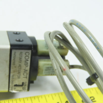 Comp-ACT 061-B1086C Rotary Actuator About 270° of Rotation 1/8" Ports 3/8" Shaft
