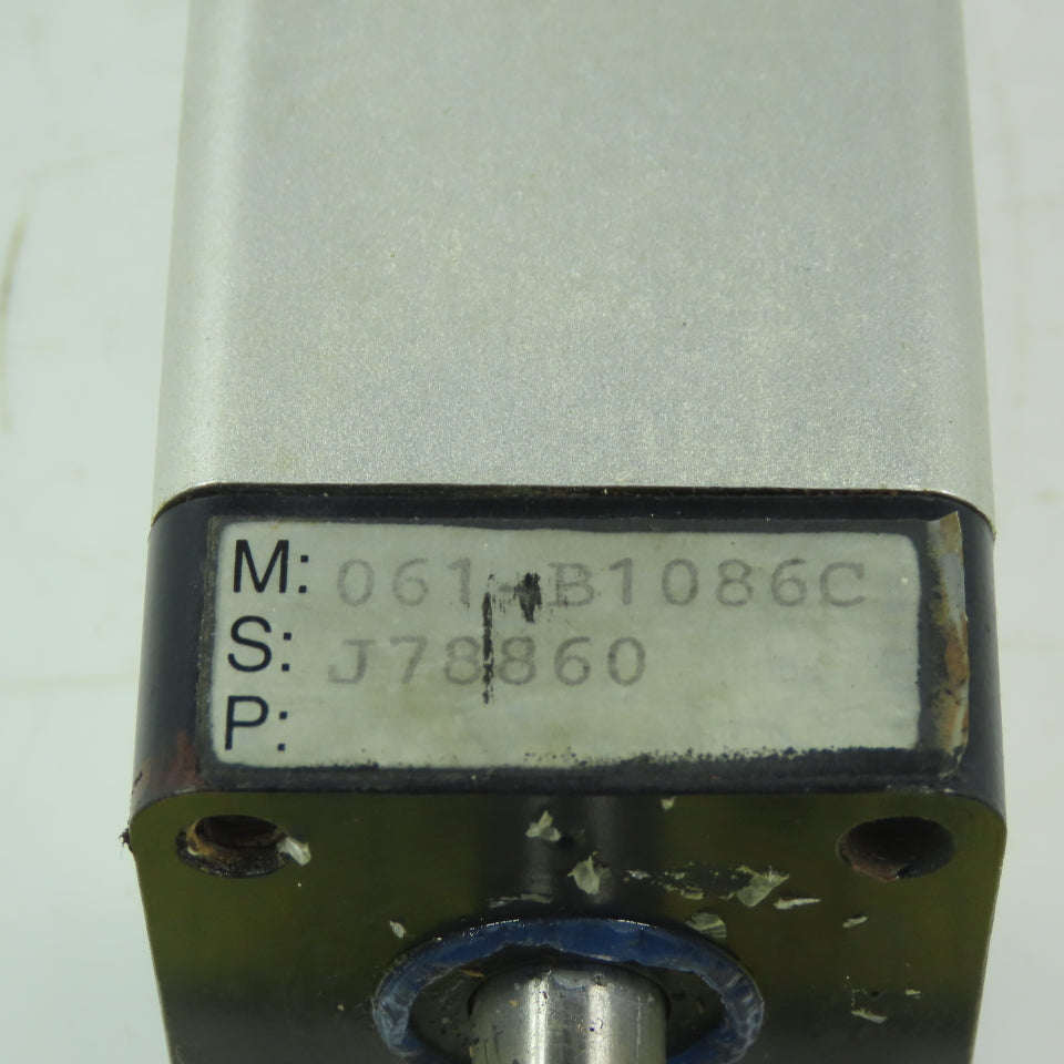 Comp-ACT 061-B1086C Rotary Actuator About 270° of Rotation 1/8" Ports 3/8" Shaft