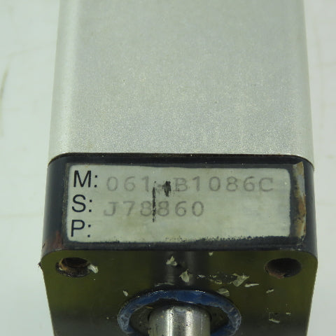 Comp-ACT 061-B1086C Rotary Actuator About 270° of Rotation 1/8" Ports 3/8" Shaft