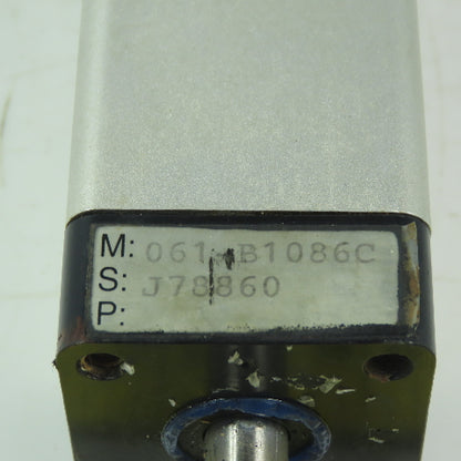 Comp-ACT 061-B1086C Rotary Actuator About 270° of Rotation 1/8" Ports 3/8" Shaft