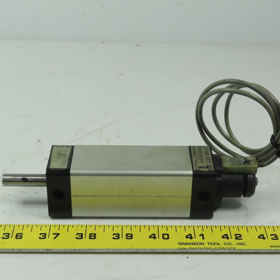 Comp-ACT 061-B1086C Rotary Actuator About 270° of Rotation 1/8" Ports 3/8" Shaft