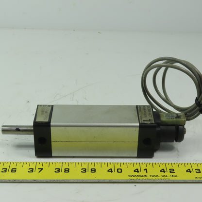 Comp-ACT 061-B1086C Rotary Actuator About 270° of Rotation 1/8" Ports 3/8" Shaft