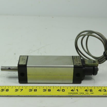 Comp-ACT 061-B1086C Rotary Actuator About 270° of Rotation 1/8" Ports 3/8" Shaft