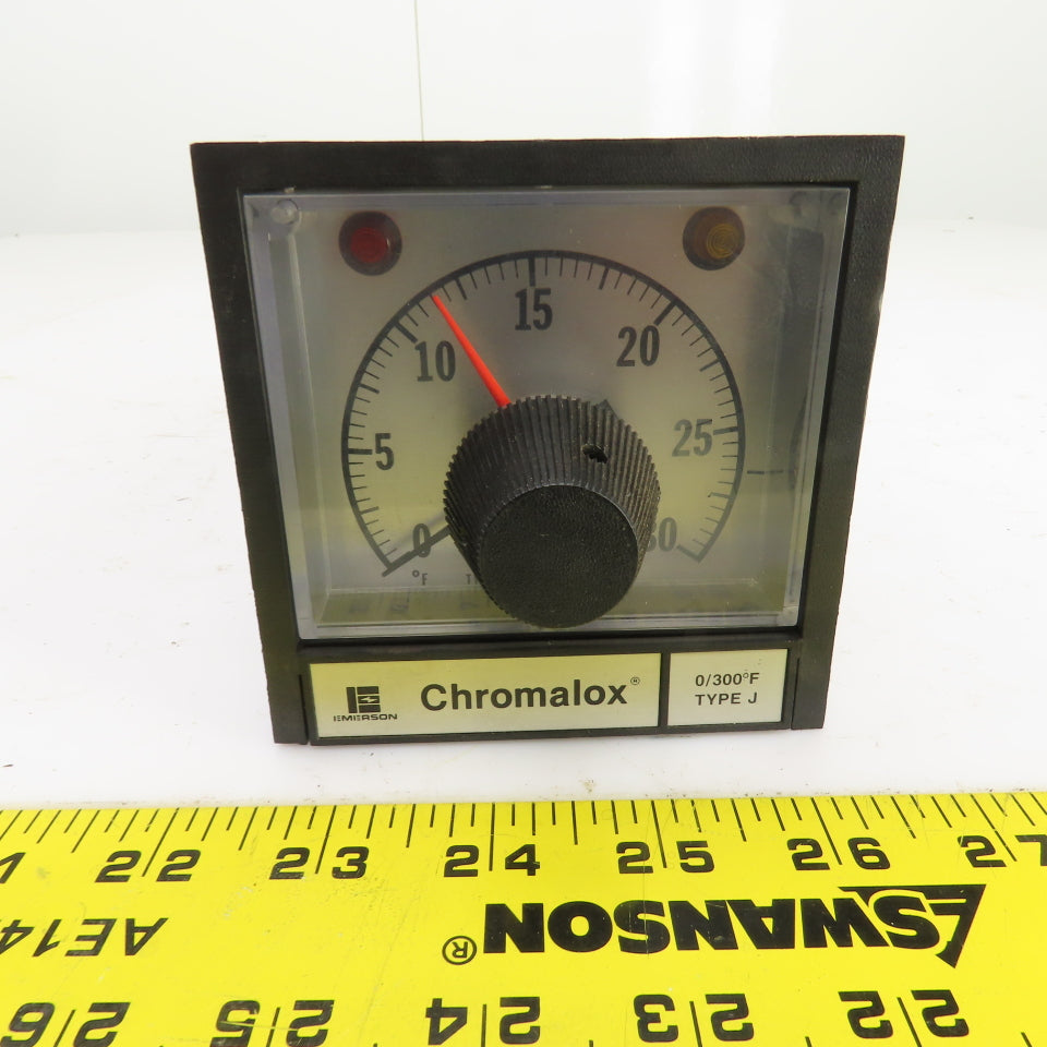 Chromalox C76BF-3000-111-20-AE Type J Temperature Controller 0-300°F