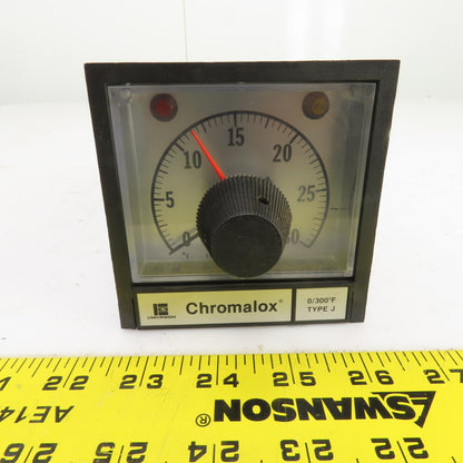 Chromalox C76BF-3000-111-20-AE Type J Temperature Controller 0-300°F