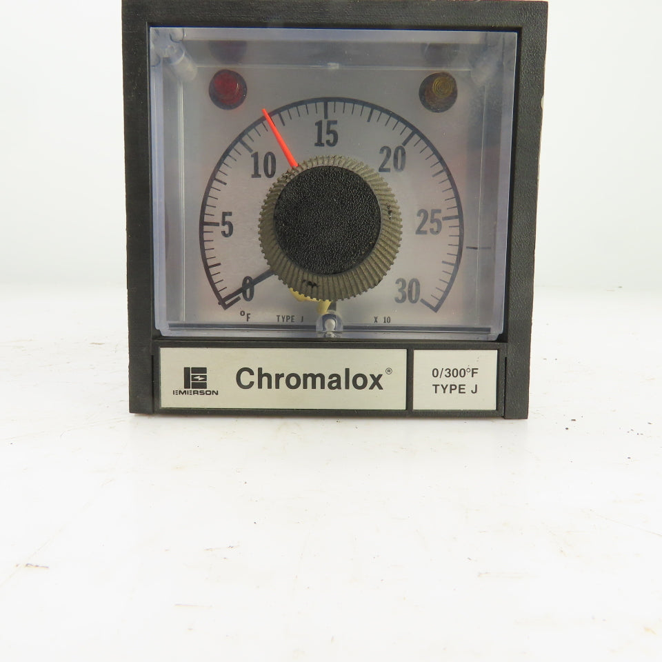 Chromalox C76BF-3000-111-20-AE Type J Temperature Controller 0-300°F
