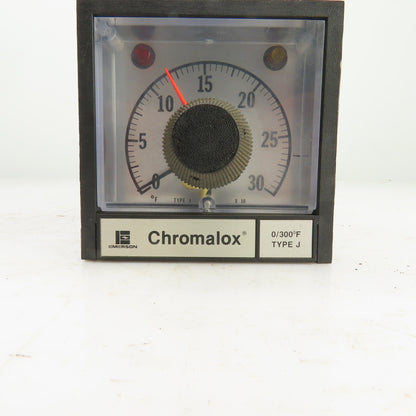 Chromalox C76BF-3000-111-20-AE Type J Temperature Controller 0-300°F