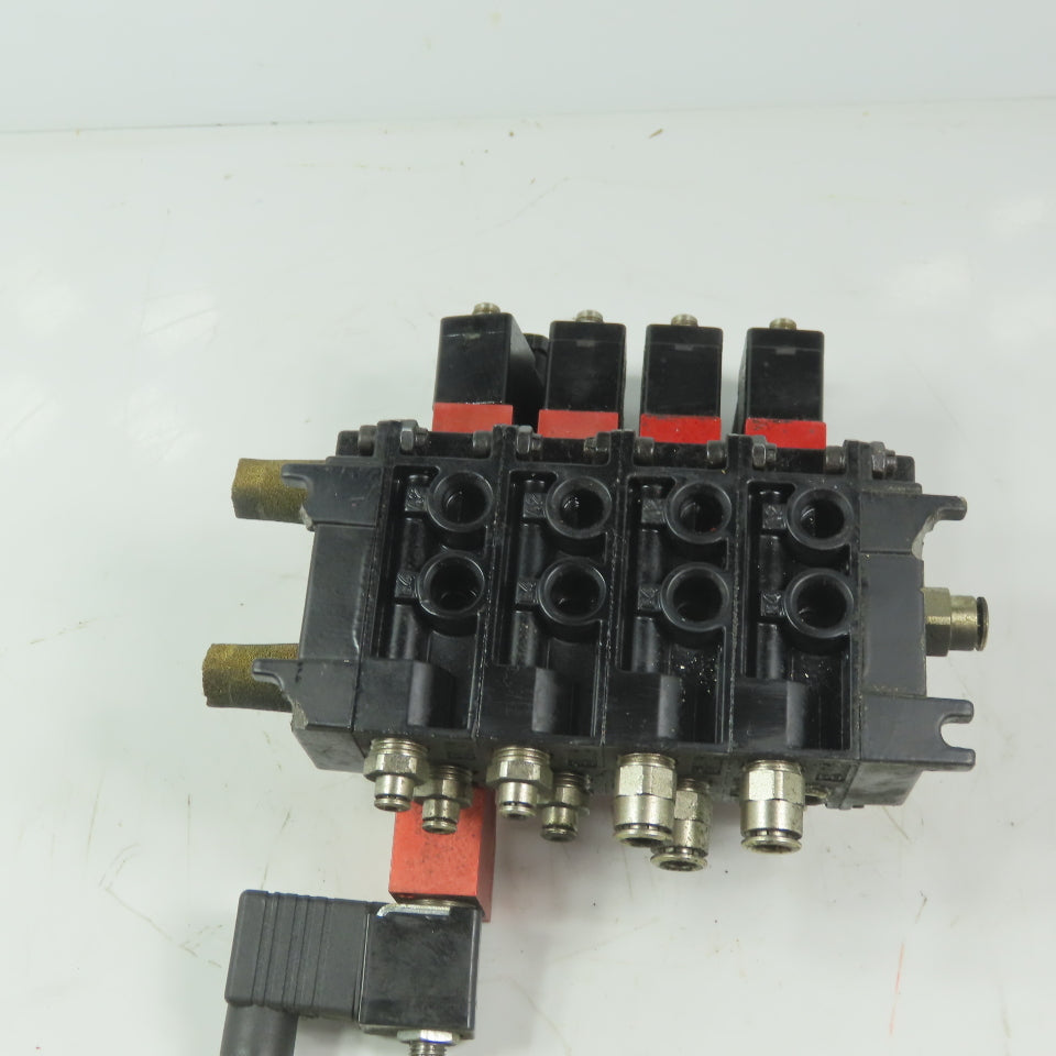Versa CXX-4334-HC-D024,  CSG-4332-HC-D024 , C7M-4362-4 24V Solenoid Valve Block
