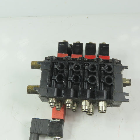 Versa CXX-4334-HC-D024,  CSG-4332-HC-D024 , C7M-4362-4 24V Solenoid Valve Block
