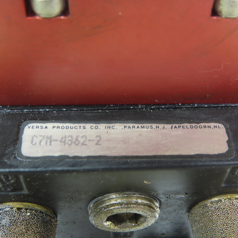 Versa CXX-4334-HC-D024,  CSG-4332-HC-D024 , C7M-4362-4 24V Solenoid Valve Block