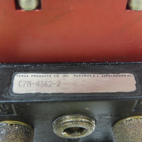 Versa CXX-4334-HC-D024,  CSG-4332-HC-D024 , C7M-4362-4 24V Solenoid Valve Block