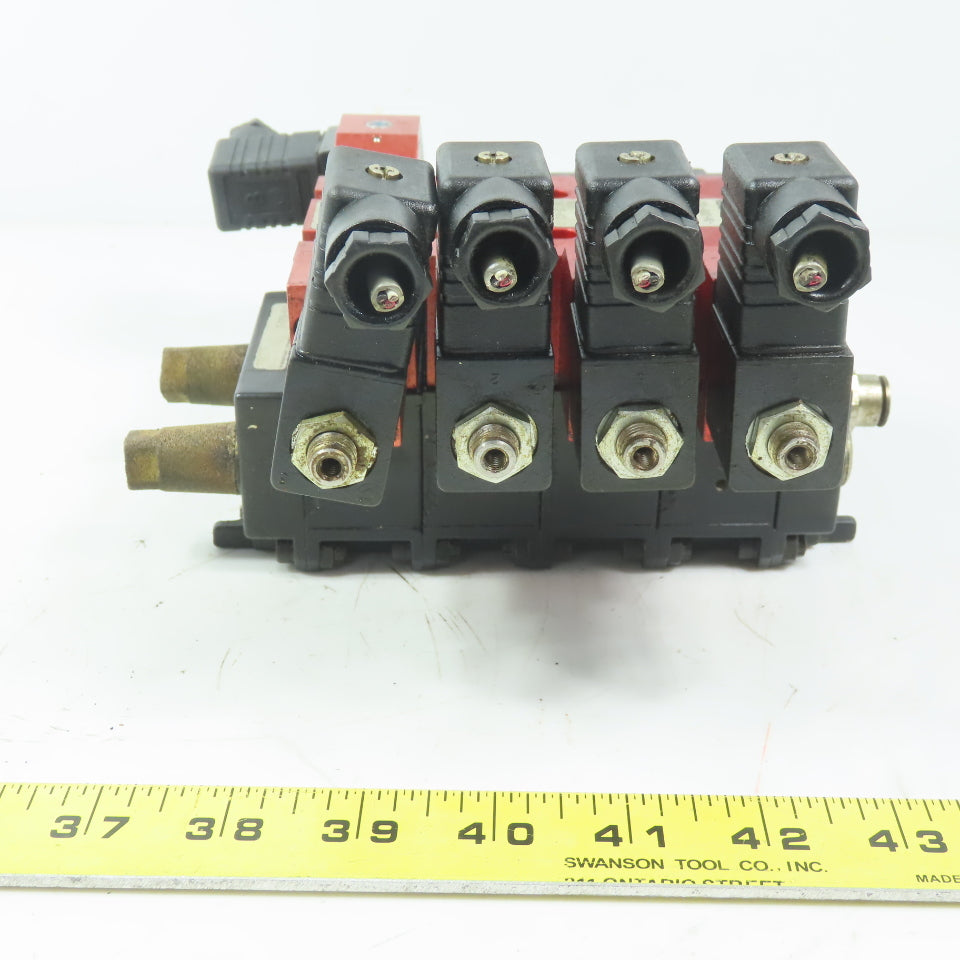 Versa CXX-4334-HC-D024,  CSG-4332-HC-D024 , C7M-4362-4 24V Solenoid Valve Block