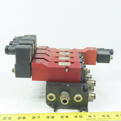 Versa CXX-4334-HC-D024,  CSG-4332-HC-D024 , C7M-4362-4 24V Solenoid Valve Block