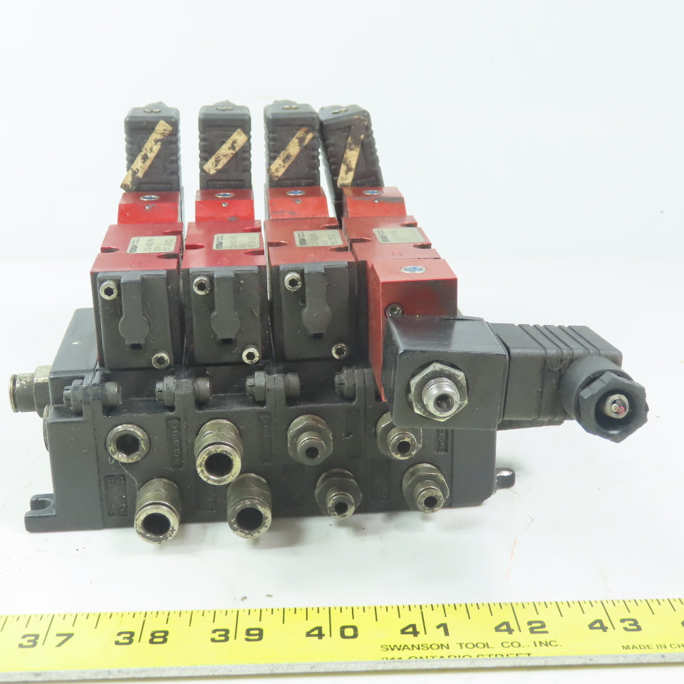 Versa CXX-4334-HC-D024,  CSG-4332-HC-D024 , C7M-4362-4 24V Solenoid Valve Block