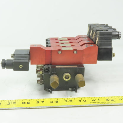 Versa CXX-4334-HC-D024,  CSG-4332-HC-D024 , C7M-4362-4 24V Solenoid Valve Block