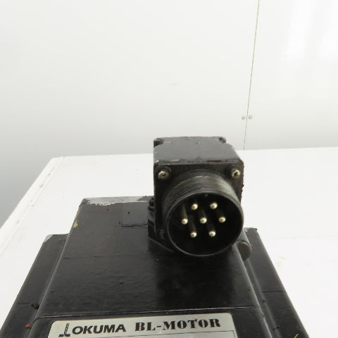 Okuma BL-MC100E-30SB 3kW AC Servo Motor 3000RPM 133V 3PH (No Back Cover)