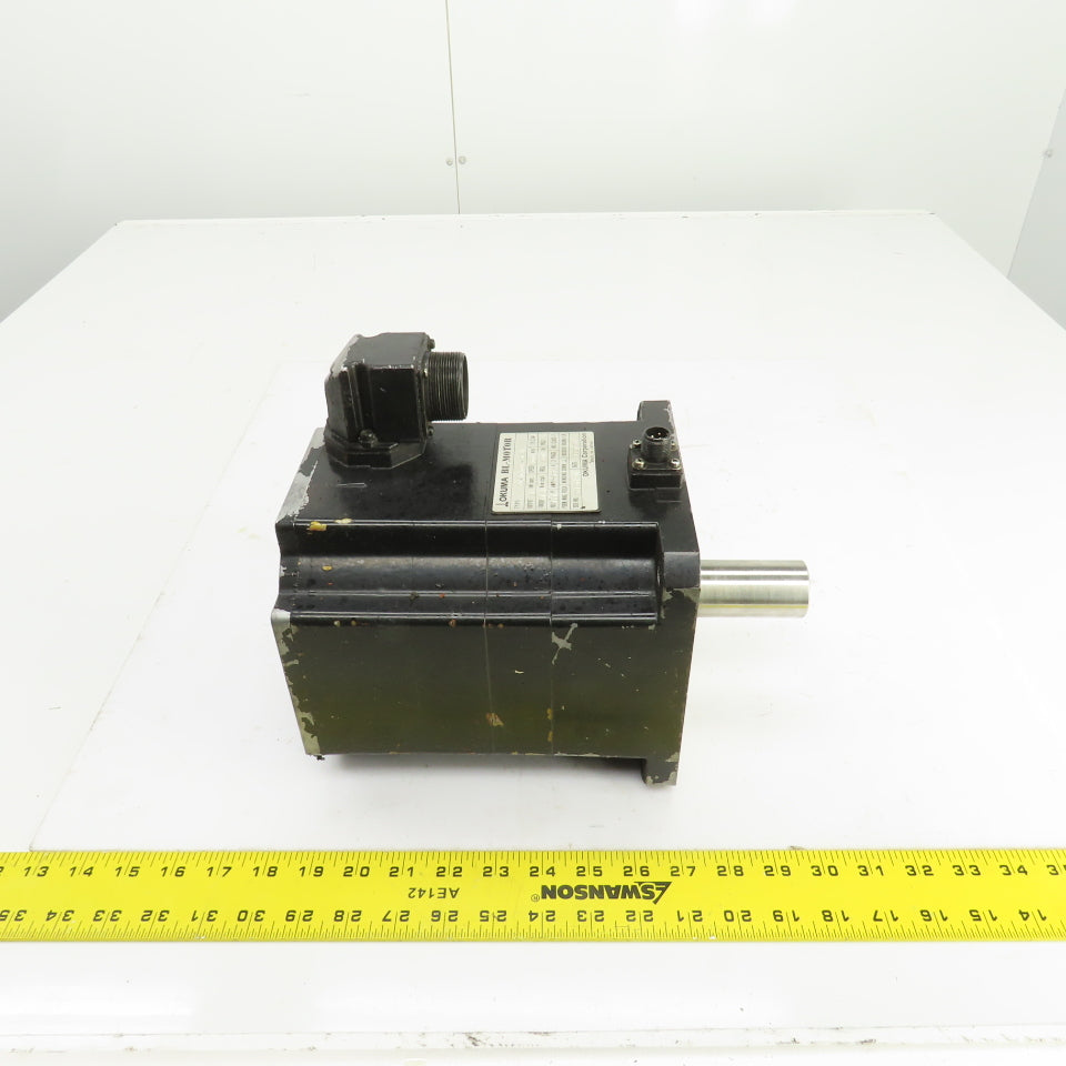 Okuma BL-MC100E-30SB 3kW AC Servo Motor 3000RPM 133V 3PH (No Back Cover)