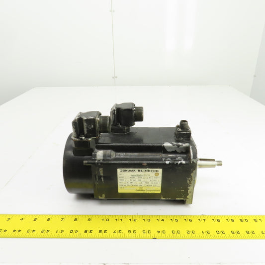 Okuma BL-MC50E-20TB 1kW AC Servo Motor 2000RPM 133V 3PH W/Encoder ER-FC-2048D