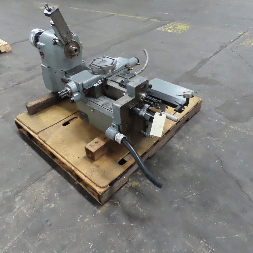 Hardinge AHC Chucking Lathe Bed Carriage Assembly 6 Position Turret