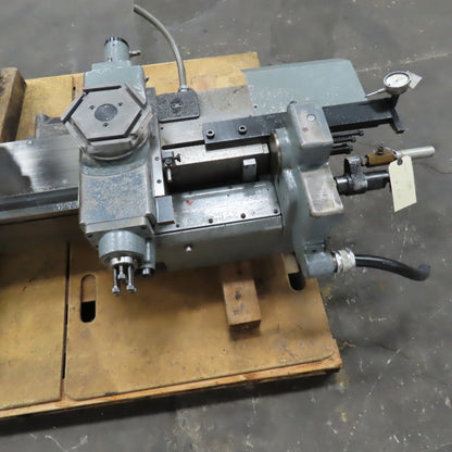 Hardinge AHC Chucking Lathe Bed Carriage Assembly 6 Position Turret