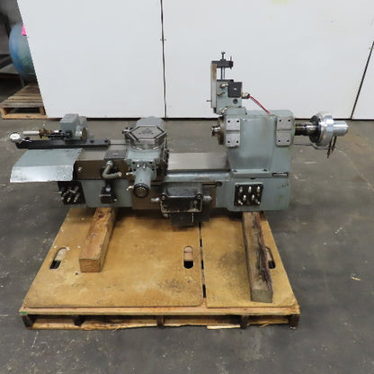 Hardinge AHC Chucking Lathe Bed Carriage Assembly 6 Position Turret