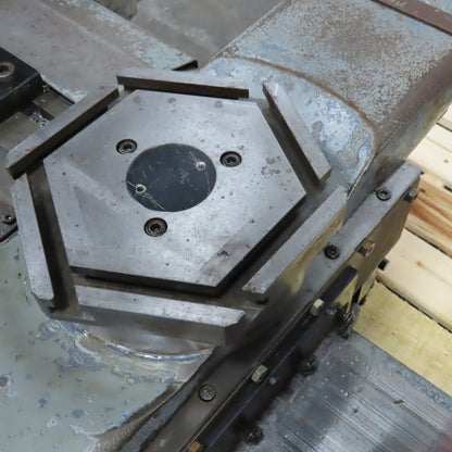 Hardinge AHC Chucking Lathe Bed Carriage Assembly 6 Position Turret