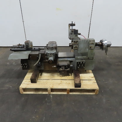 Hardinge AHC Chucking Lathe Bed Carriage Assembly 6 Position Turret