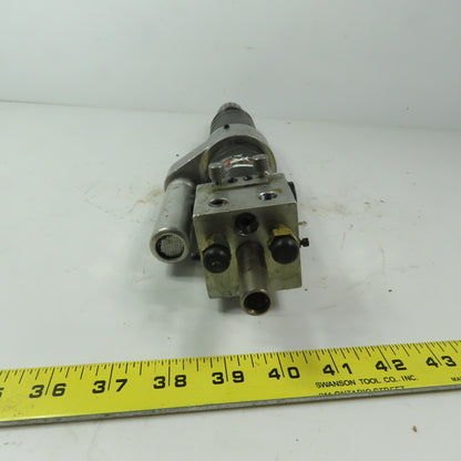 Ingersoll Rand 8295-AB-1 Inline Pneumatic Self Feeding Pneumatic Drill 3/8 Chuck