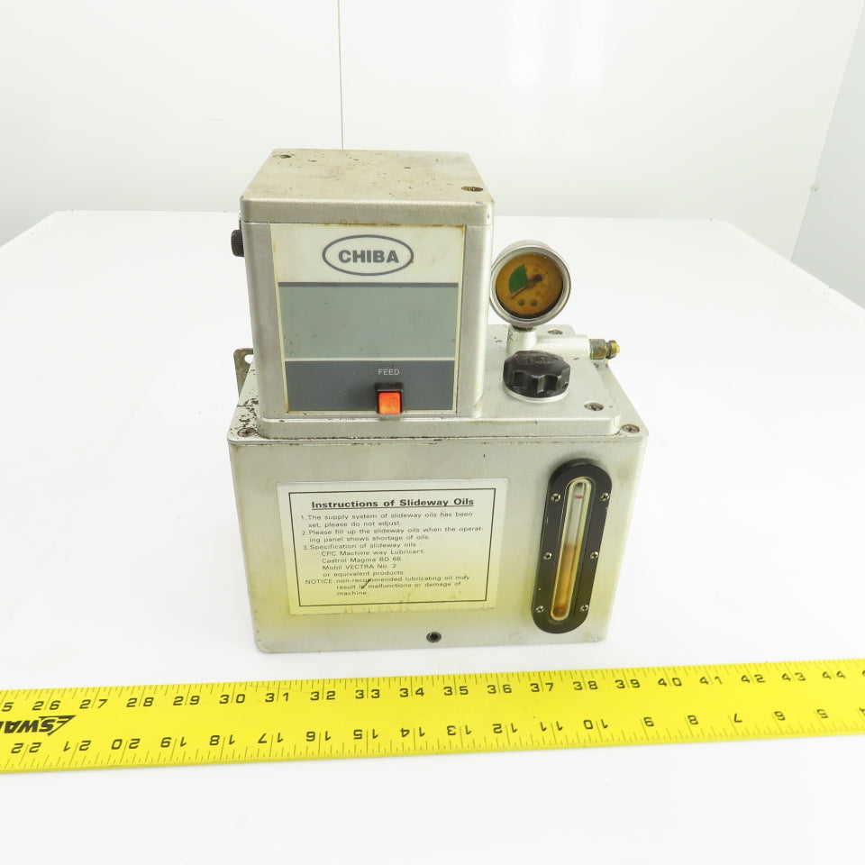 Yung Tien Chiba 250V AC 3 Liter Oil Lubricator Pump 150W
