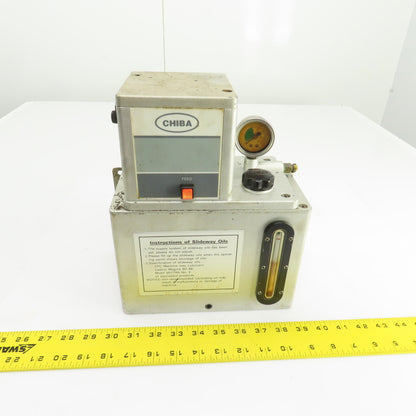 Yung Tien Chiba 250V AC 3 Liter Oil Lubricator Pump 150W