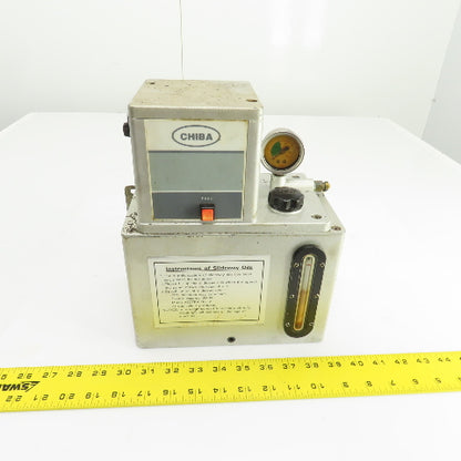 Yung Tien Chiba 250V AC 3 Liter Oil Lubricator Pump 150W