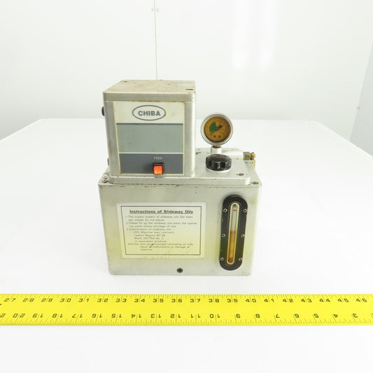 Yung Tien Chiba 250V AC 3 Liter Oil Lubricator Pump 150W