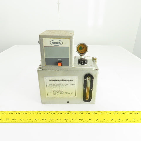 Yung Tien Chiba 250V AC 3 Liter Oil Lubricator Pump 150W