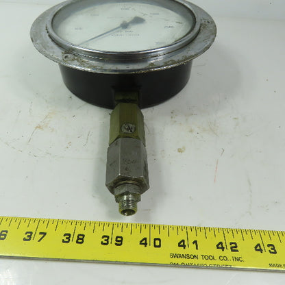 WIKA 1267607 6" Flanged Mount Pressure Test Gauge 0-3000 PSI